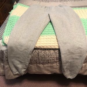 Women's Gray Sweatpants Size Medium